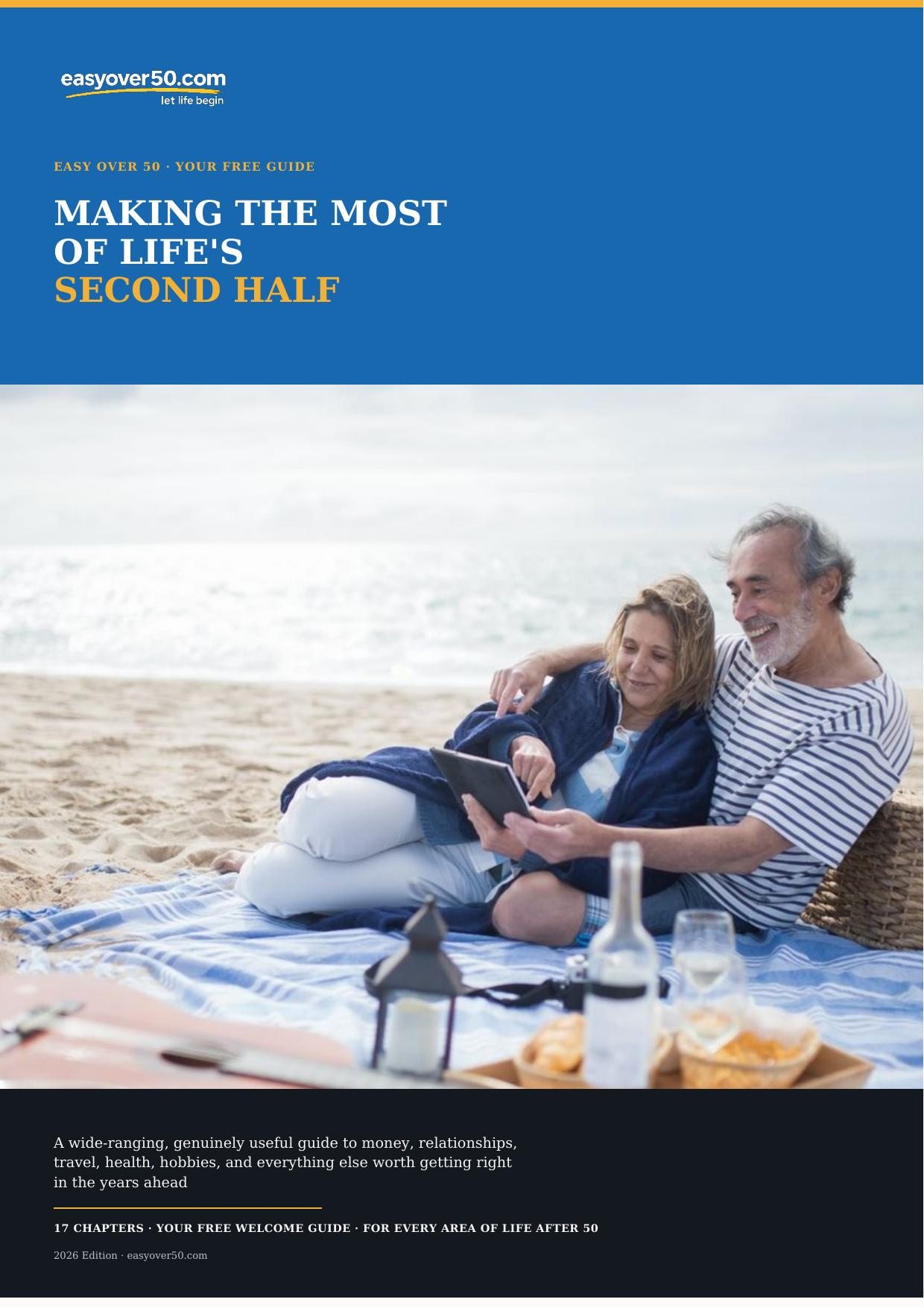 Cover of the free guide Making The Most Of Life's Second Half