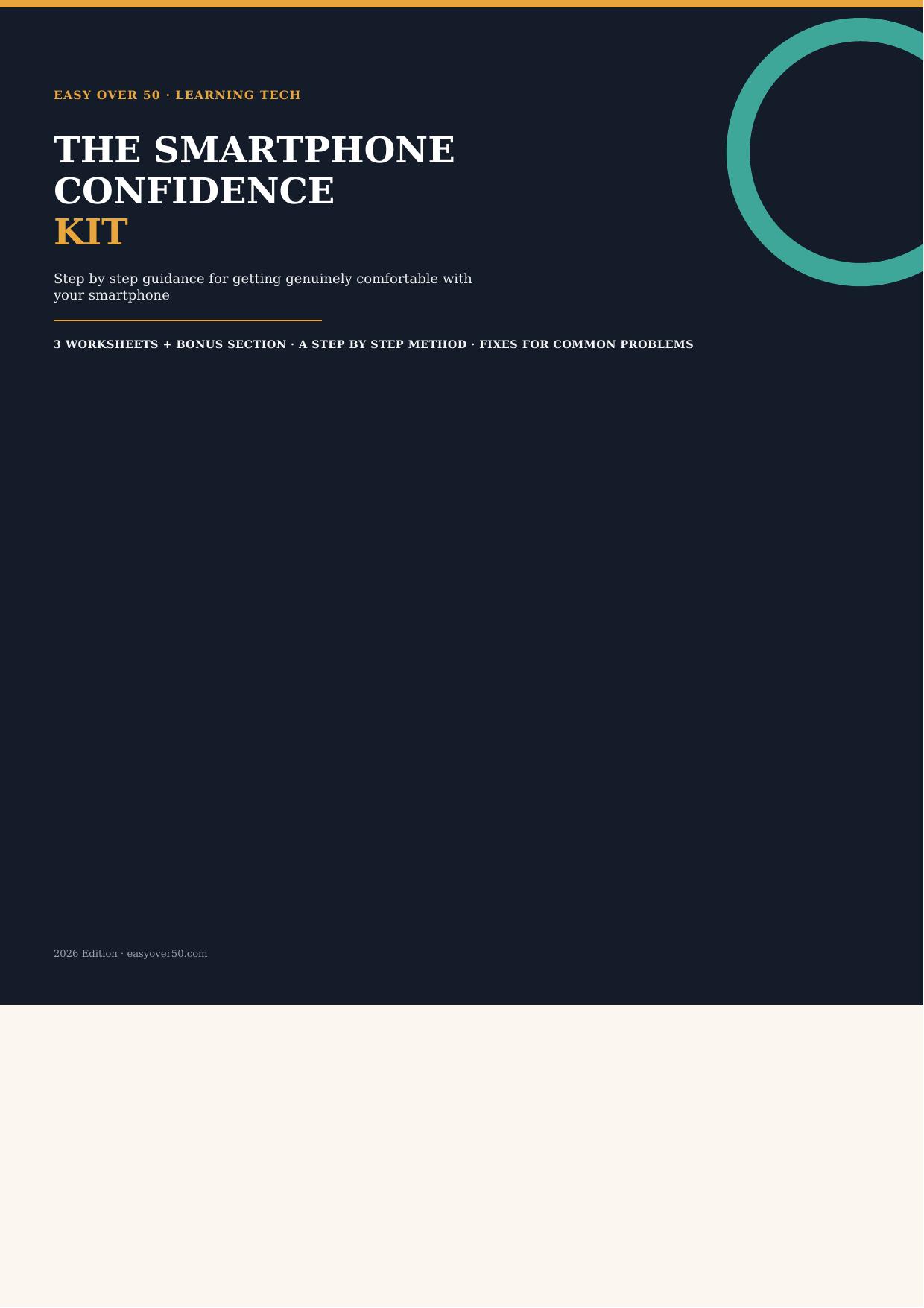 The Smartphone Confidence Kit