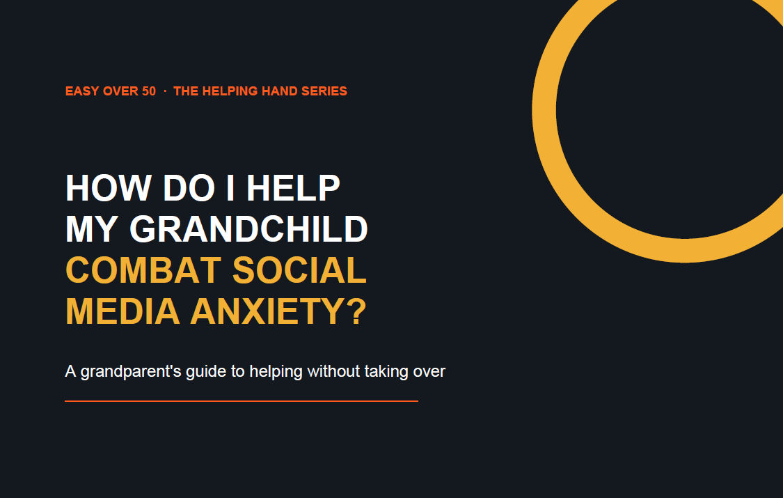 Cover: How Do I Help My Grandchild Combat Social Media Anxiety?