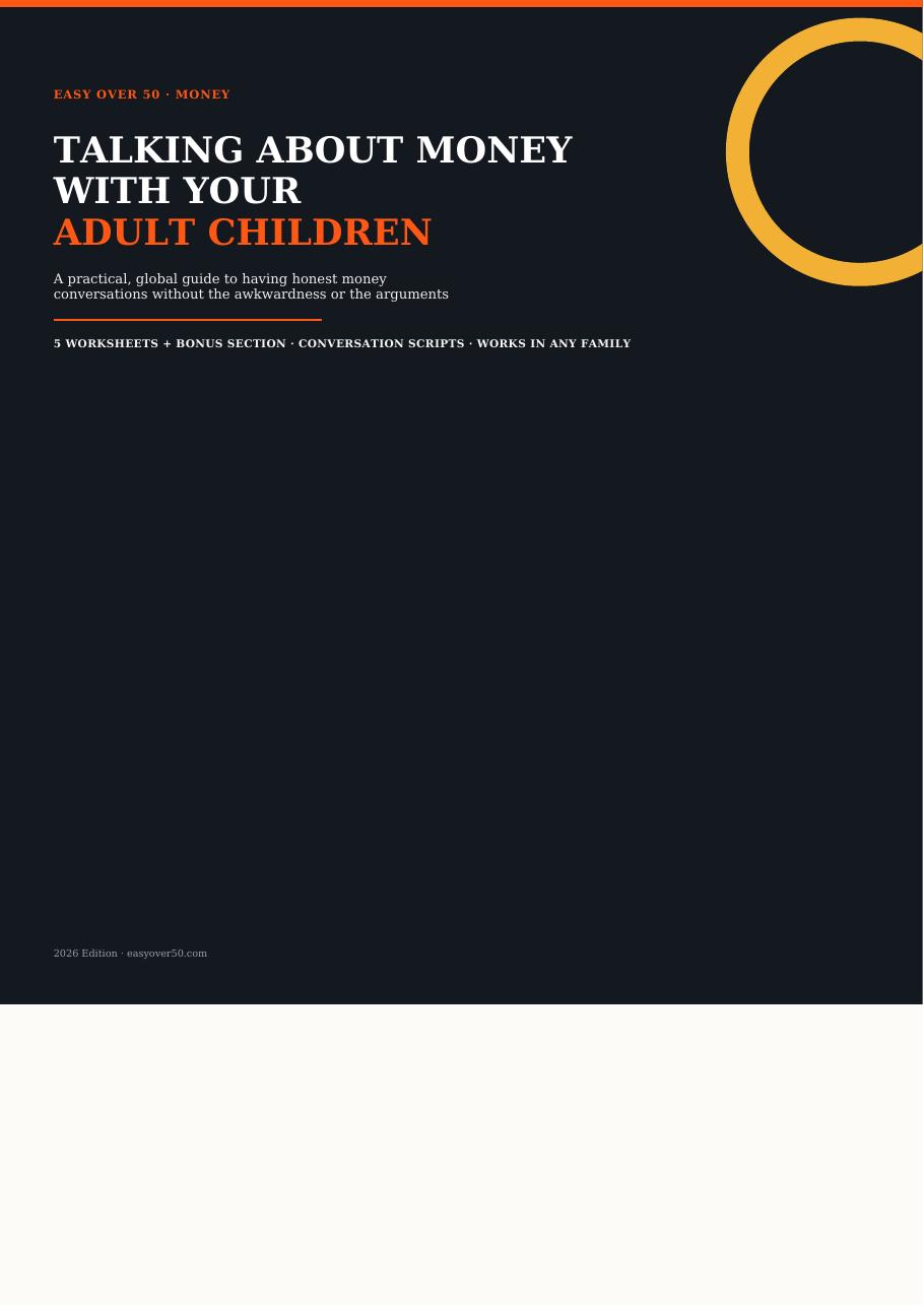 Cover of Talking About Money With Your Adult Children